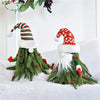 Faux Floral Table Decor Artificial Pine Gnome