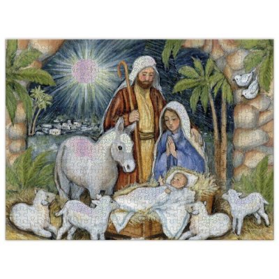 Nativity Luxe 500 Pc Puzzle