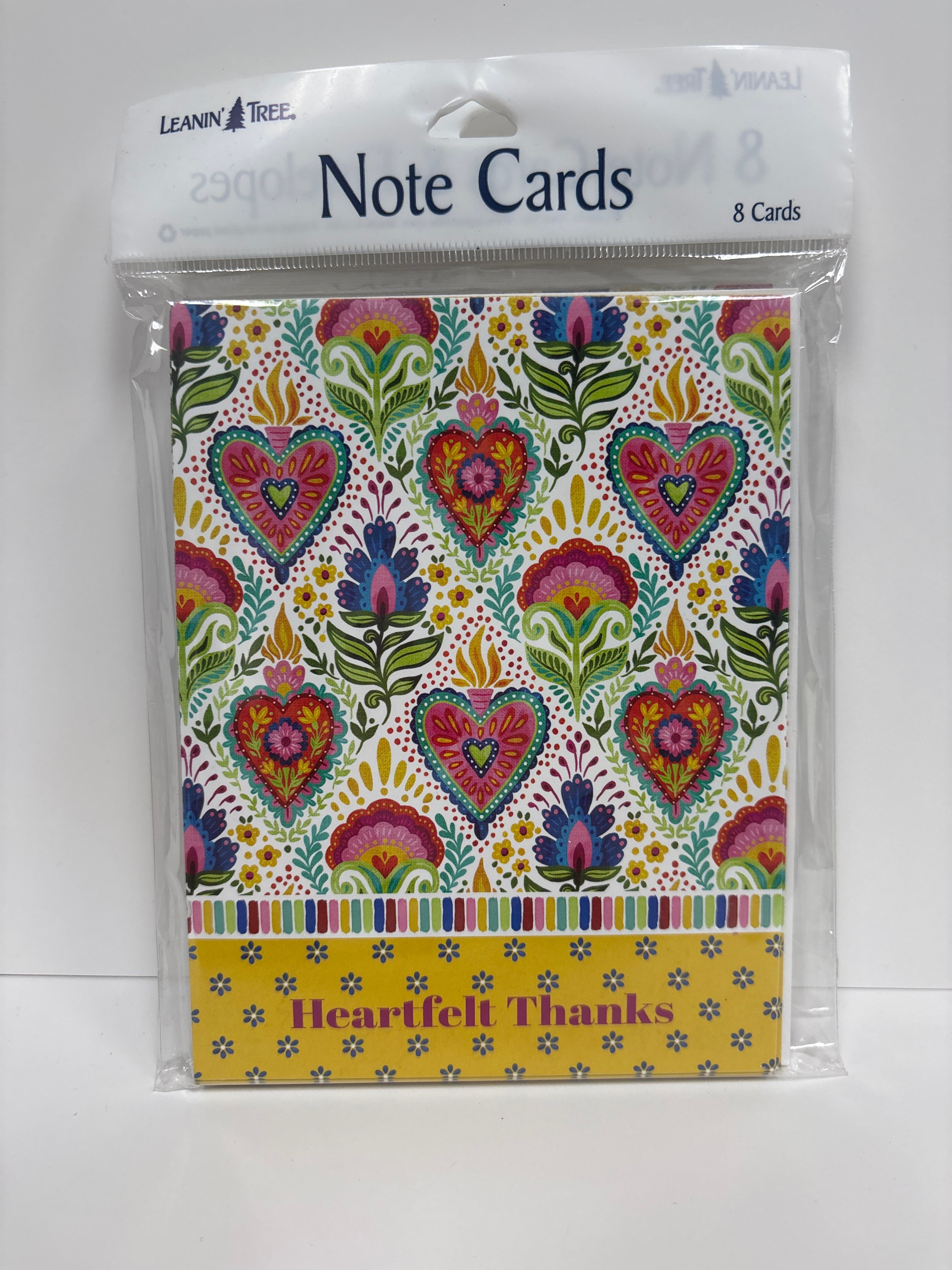 8 Note Cards and Envelopes
