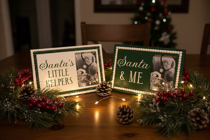 Christmas Wooden Picture Frame