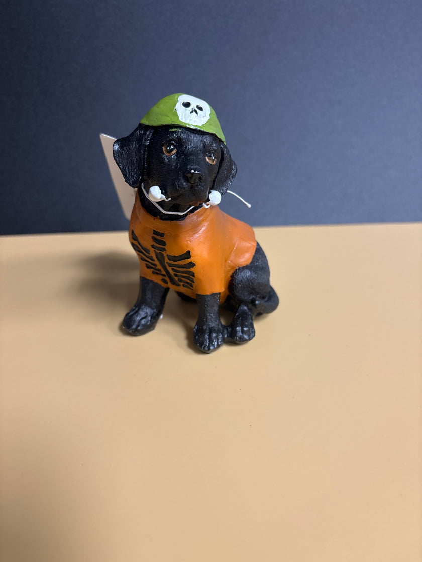 Resin Halloween Dog