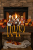 Festive Fall Goose Shelf Sitter