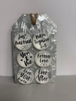Wedding refrigerator magnets