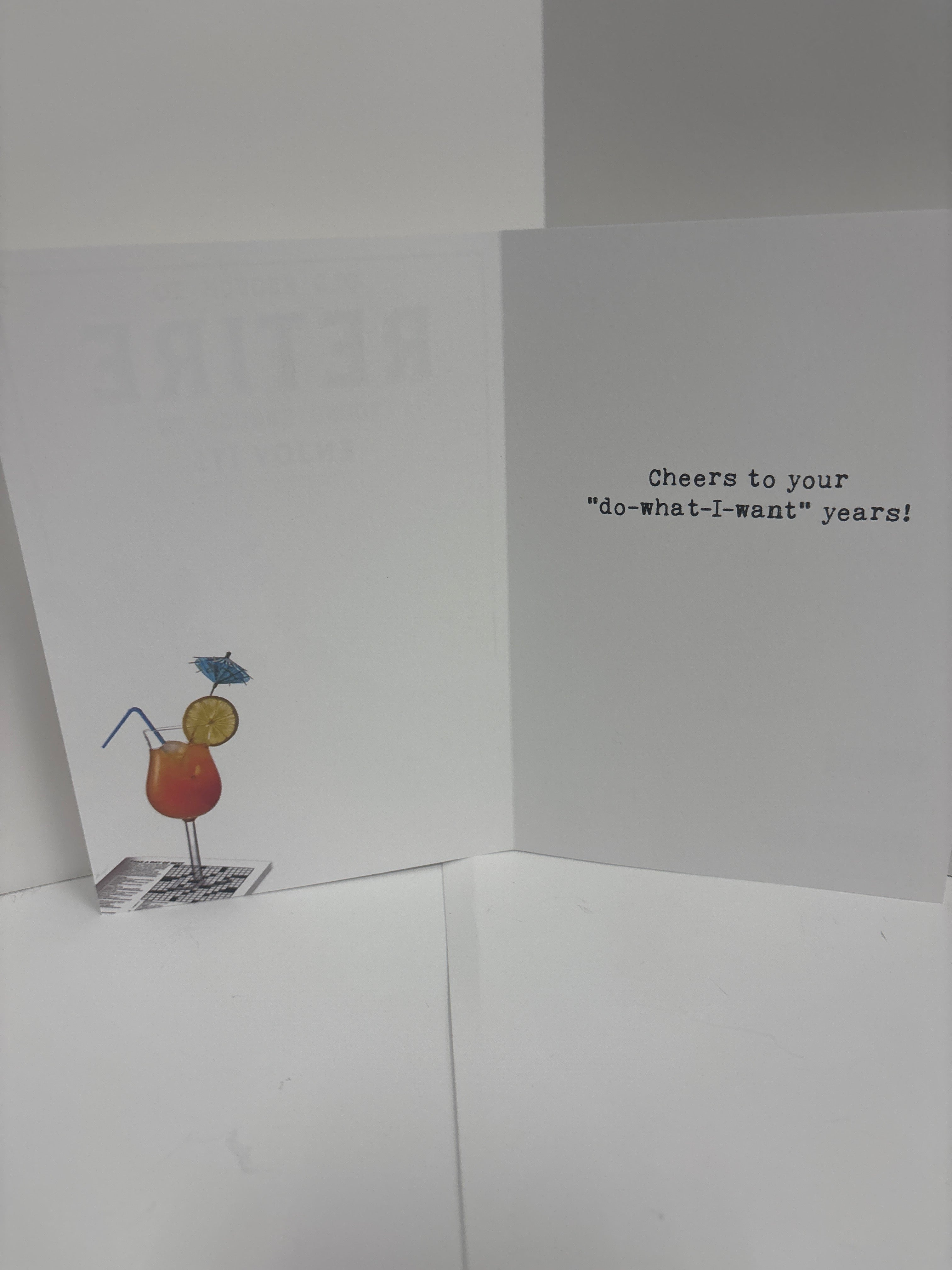 Retirement card