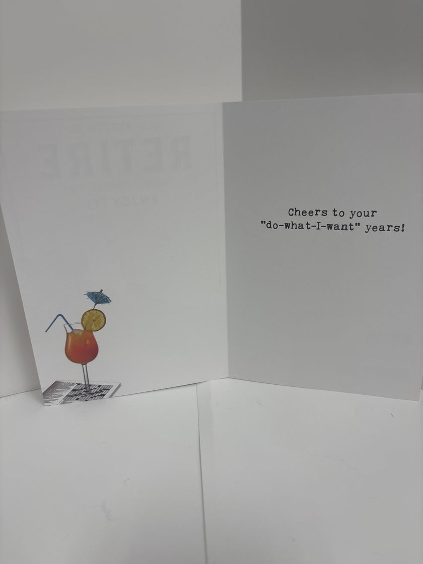 Retirement card