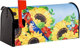 Stars and Stripes Watering Can Mailbox cover