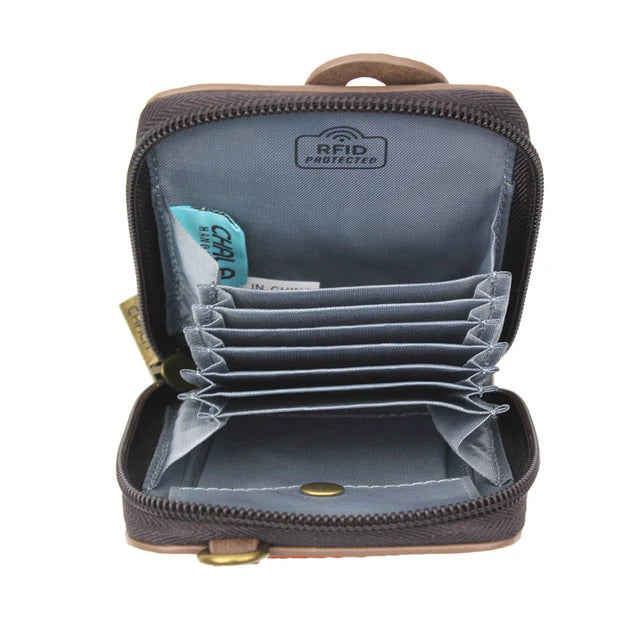 Chala Vegan Leather Cat Wallet Wristlet