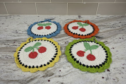 Round Cherry Trivet