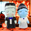 Frankenstein and his Bride Salt and Pepper Shakers