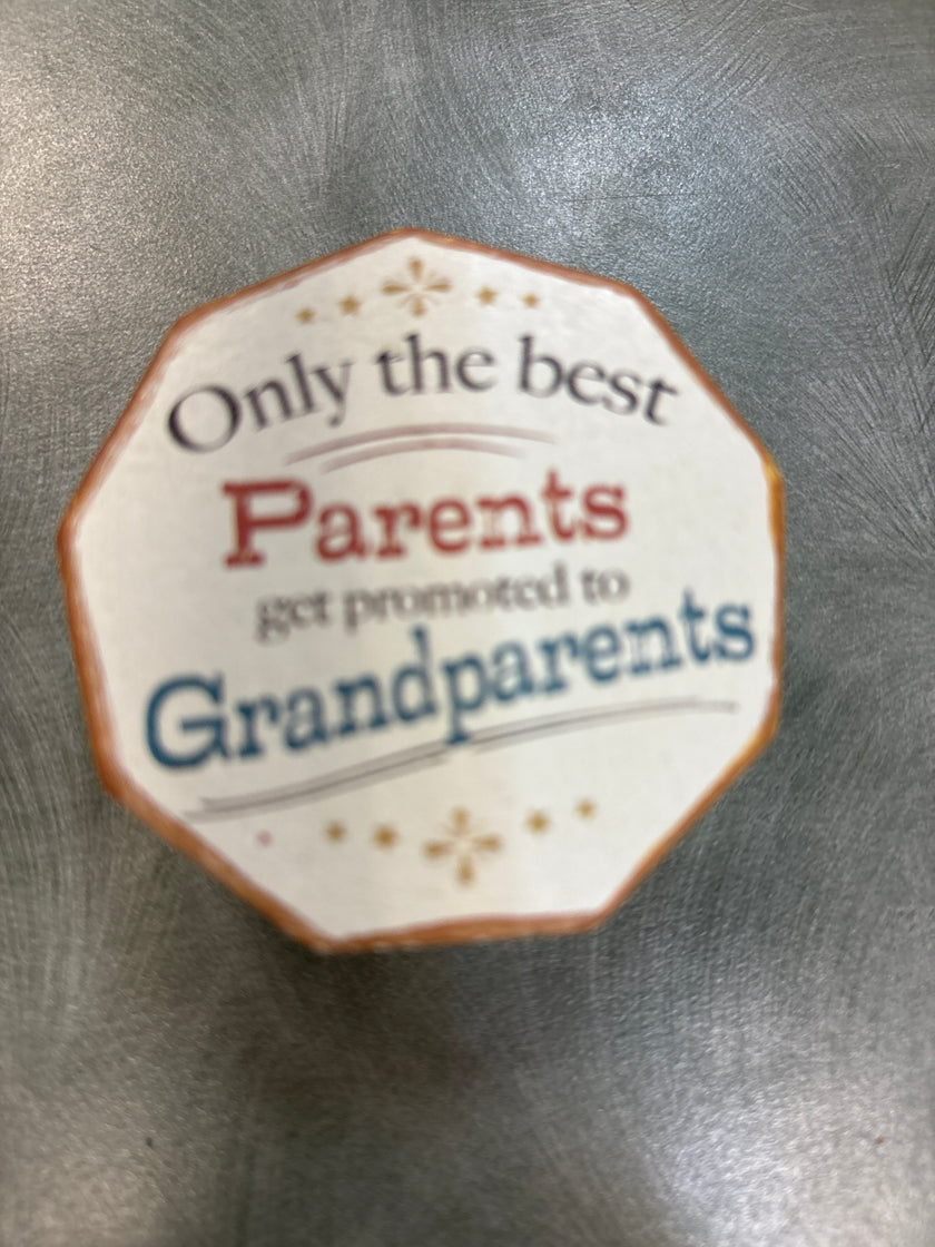 Wooden talk block for her