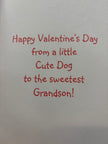 Valentine's card for Grandson