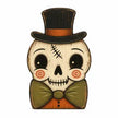 Wooden Nostalgic Halloween Table Decor