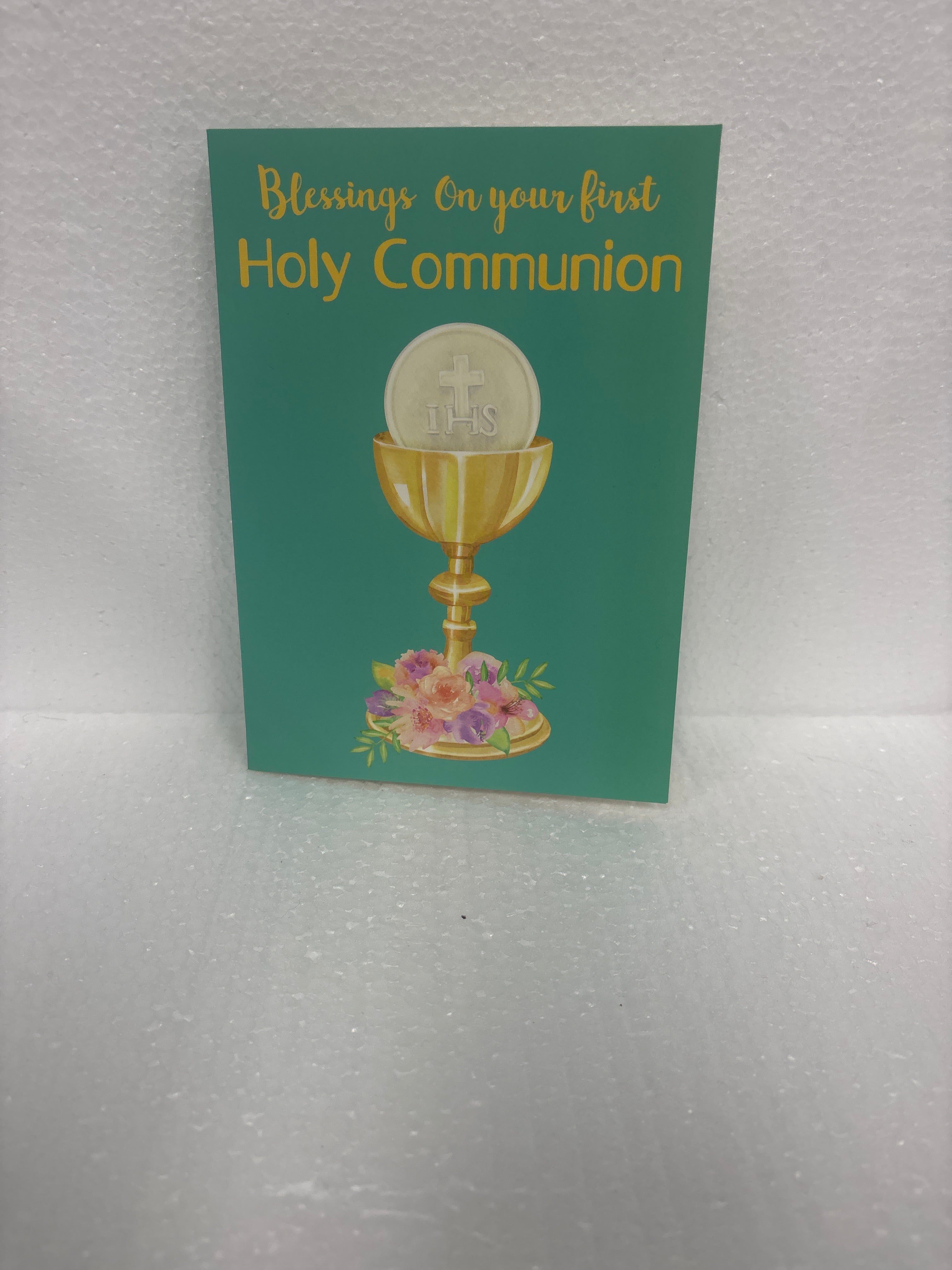First Holy Communion Card