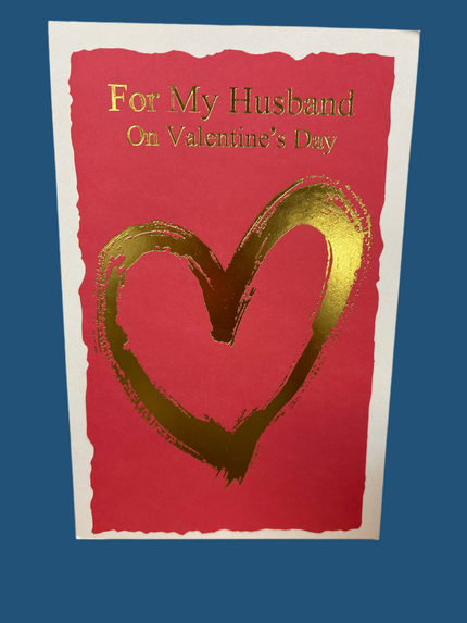 Valentine's card for Husband