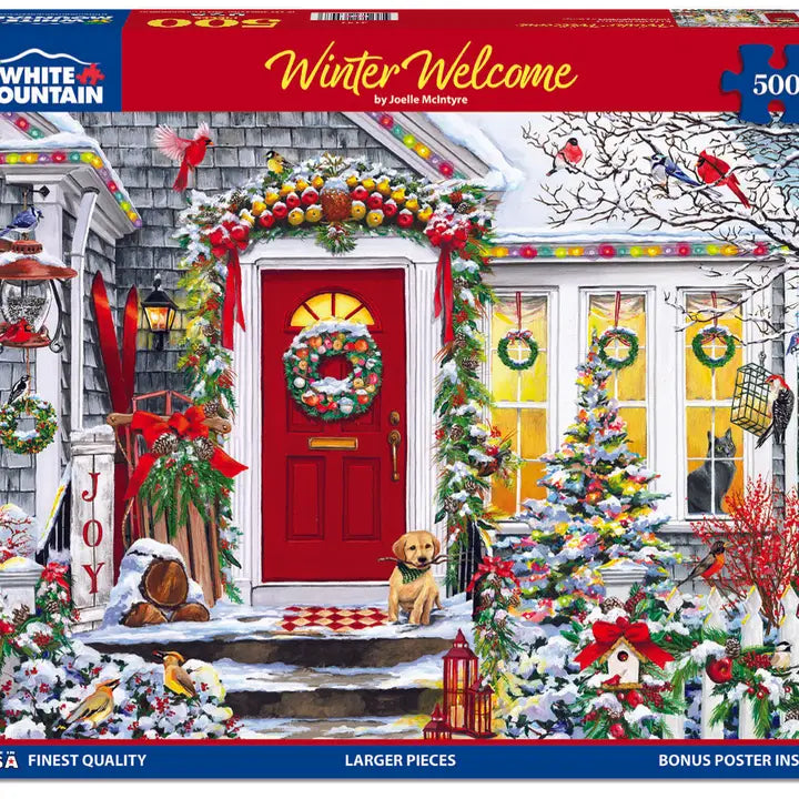 Winter Welcome (large pc) Puzzle 500 pc