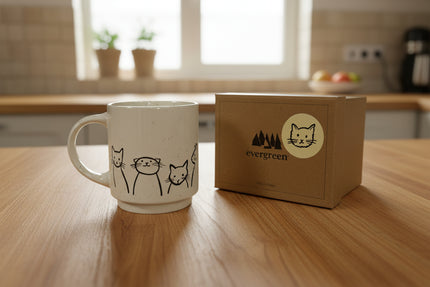 Cat lovers' coffee mug