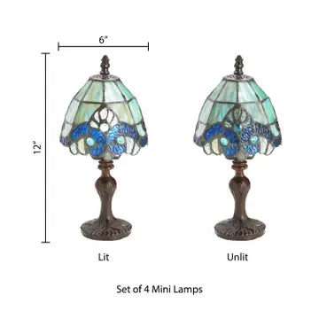 Stained Glass accent lamps