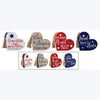 Wooden 4th of July Heart Tabletop sign