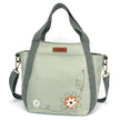 Chala Nylon/Vegan Leather Daisy Bag