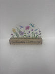 Glass and wood talk blocks