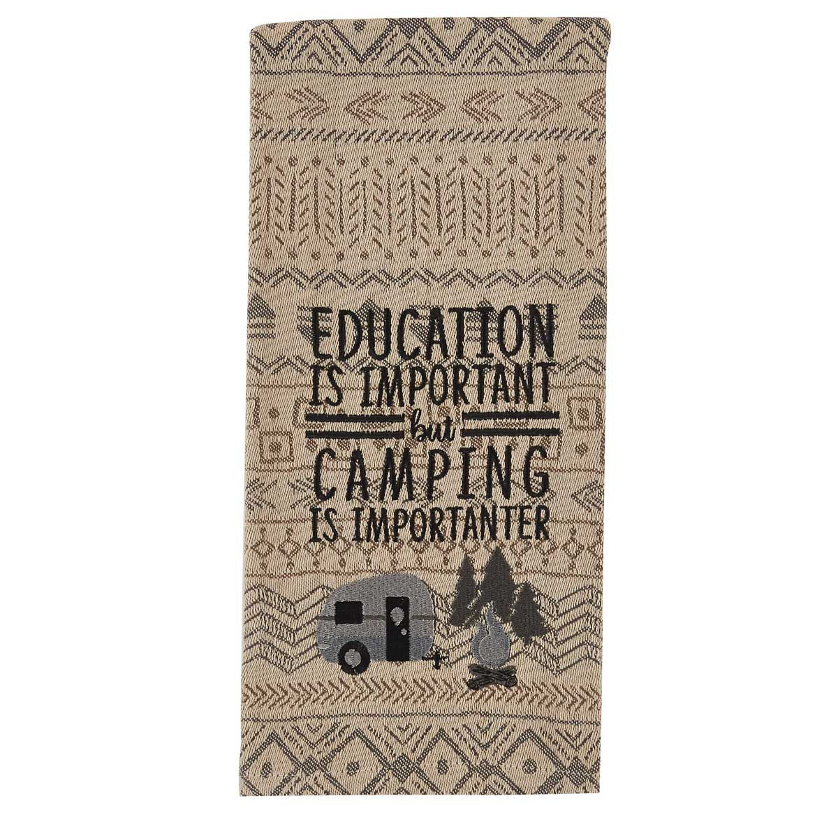 Education is Important Dish Towel