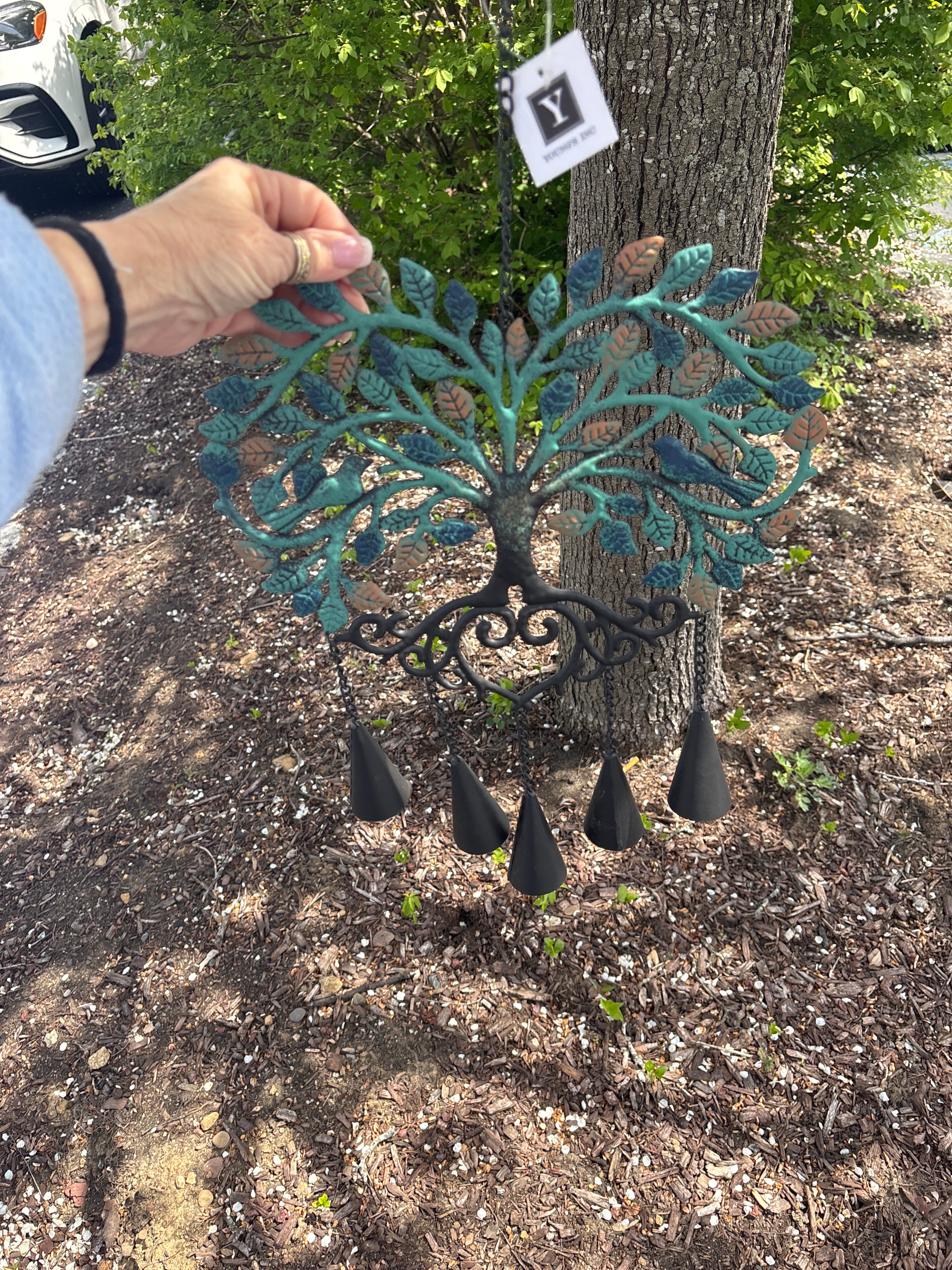 Metal Tree of Life Wind Chime