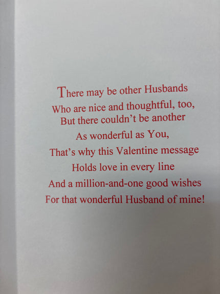 Valentine's card for Husband