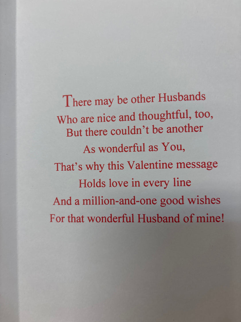 Valentine's card for Husband
