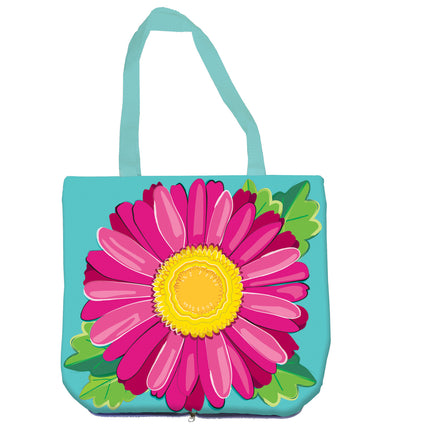 Welcome Daisy Compact Tote Bag