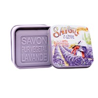 Bar Soap in Tin Gift Box Lavender Scented in CDU