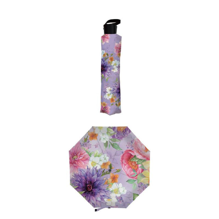 Rhapsody in Bloom Compact Manual Umbrella
