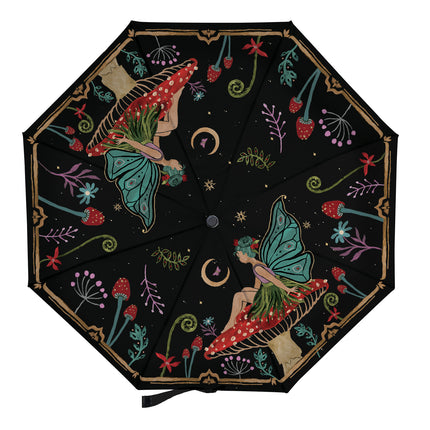 Garden of Wonder Compact Manual Umbrella