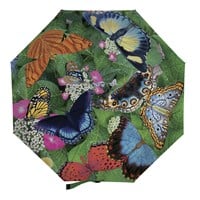 Butterflies Compact Manual Umbrella