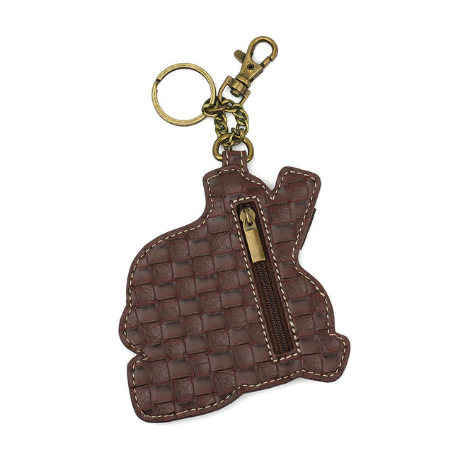 Chala Vegan Leather Hockey Key Fob Coin Purse