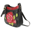 Chala Vegan leather Red Rose Crossbody