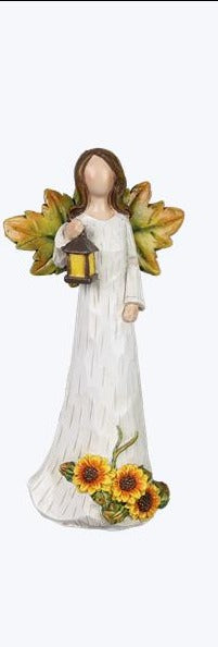 Resin Fall Design Angel Figurine