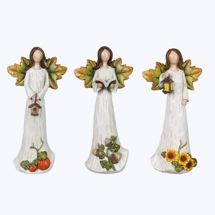Resin Fall Design Angel Figurine