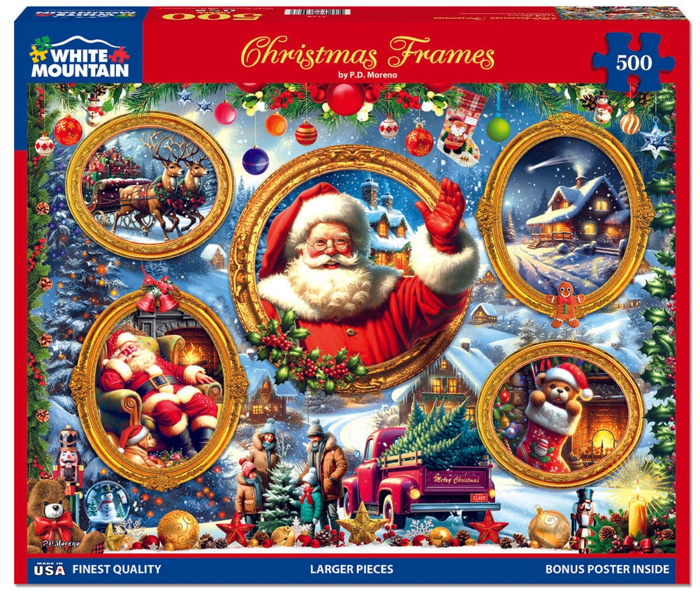 Christmas Frame Puzzle  500 pc