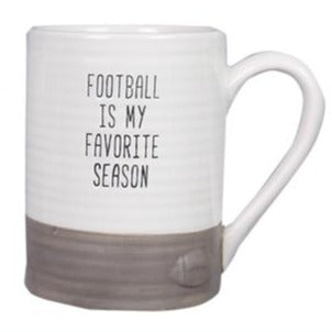 Ceramic Fall Football 20oz Mug