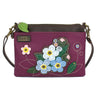 Chala Vegan Leather Forget-me-not mini crossboday