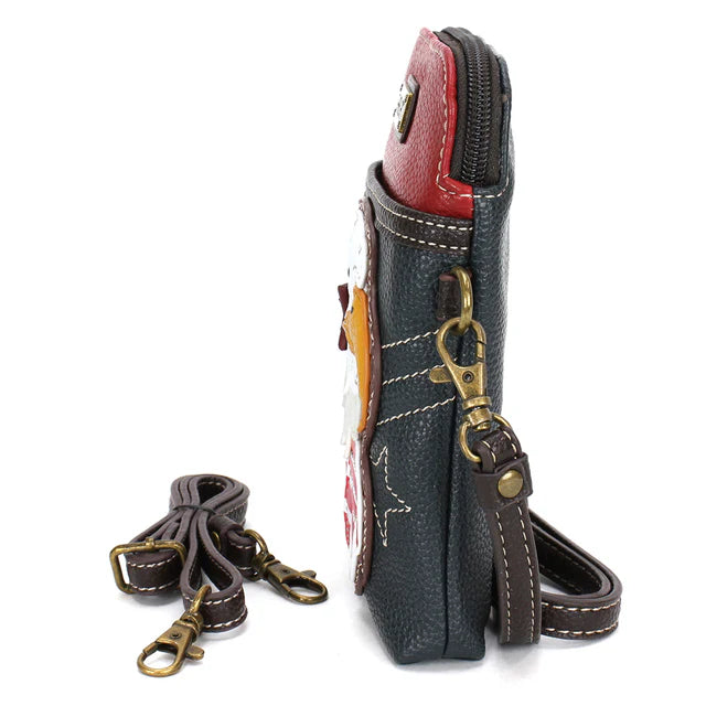 Chala Vegan Leather Patriotic Eagle Crossbody