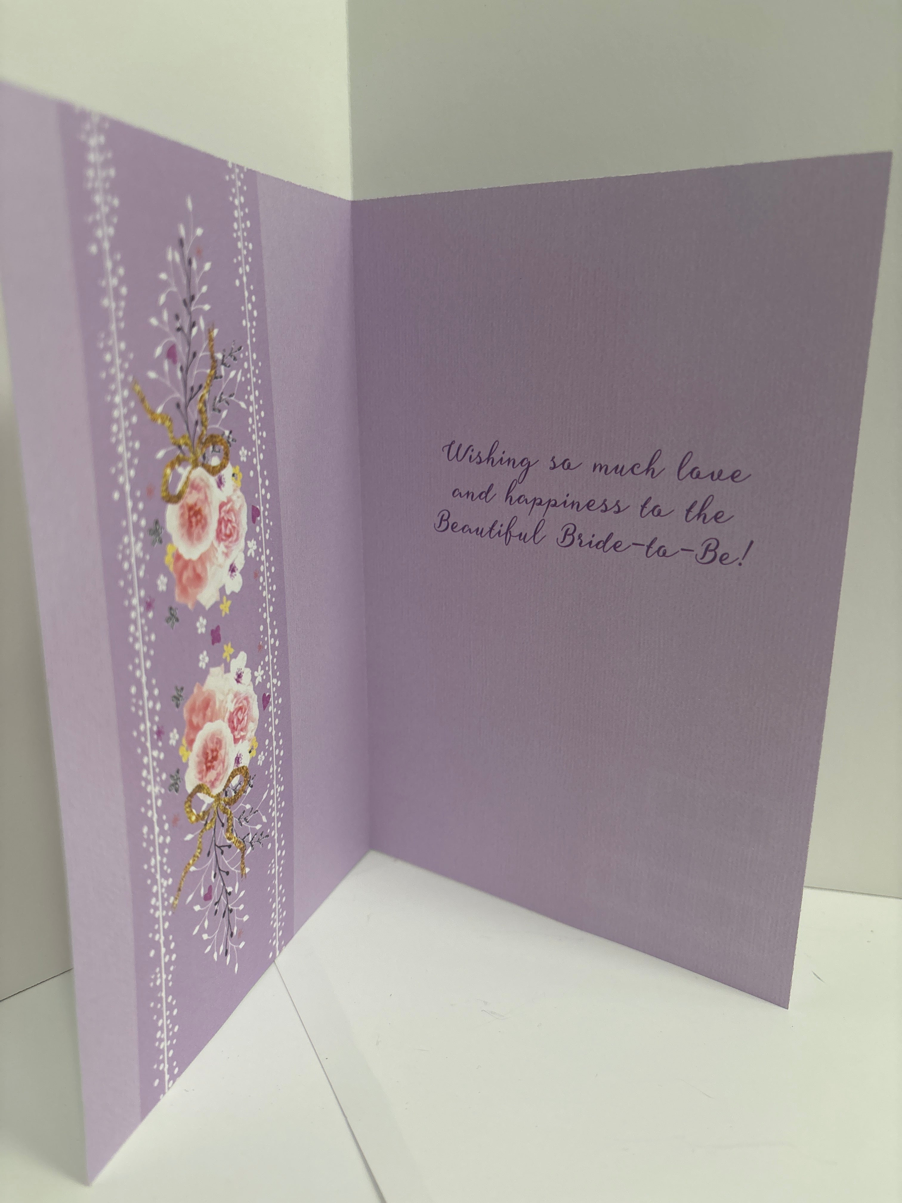 Bridal shower card