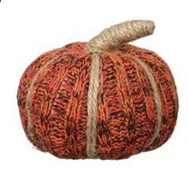 Fabric Fall Harmony Tabletop Pumpkin,