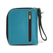 Chala Vegan Leather Mermaid Zip Around Wallet Wristlet