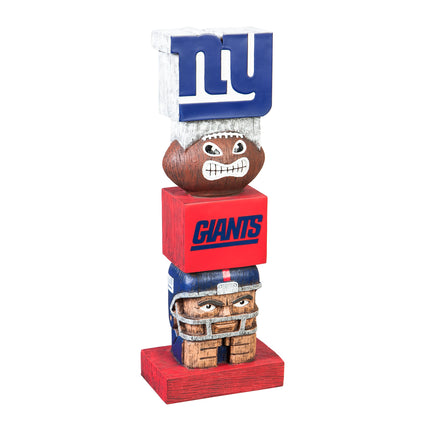 New York Giants Team Garden Tiki Statue