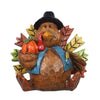 Resin Tabletop Turkey with Pilgrim's Hat