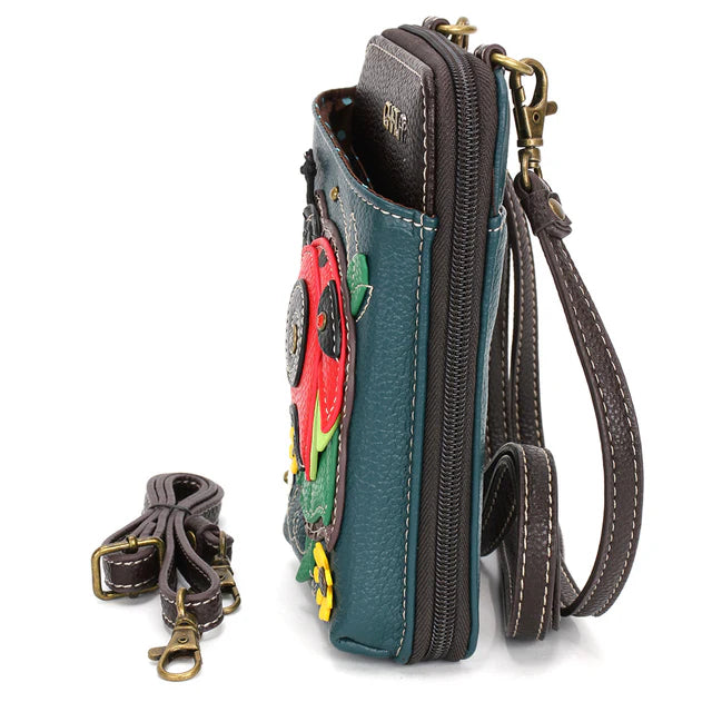 Chala Vegan Leather Ladybug Wallet Crossbody