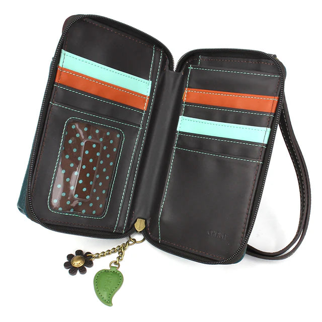 Chala Vegan Leather Ladybug Wallet Crossbody