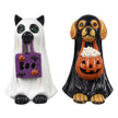 LED Dogs in Halloween costumes