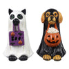 LED Dogs in Halloween costumes